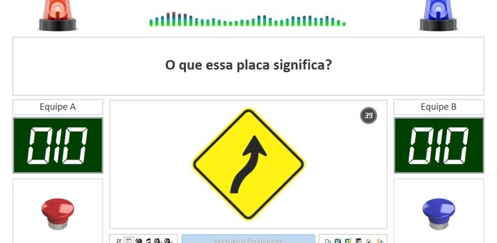 Placas de trânsito – 121 Perguntas | Por: Max Will